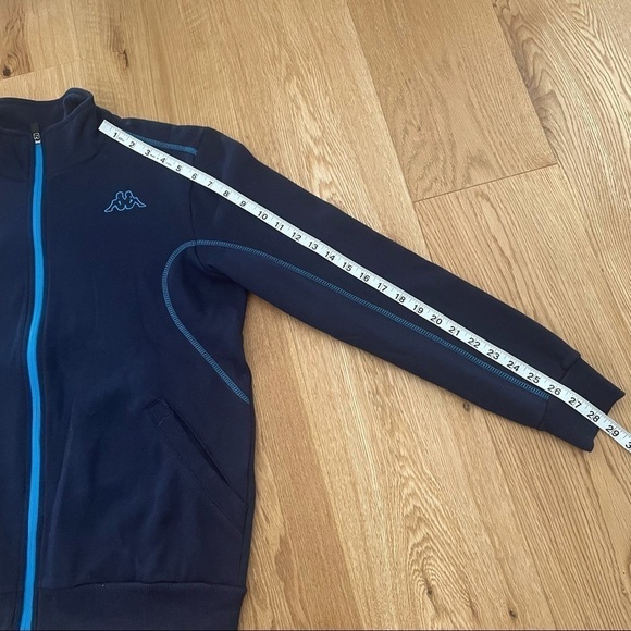 NWT Kappa Varylo Men's Sport Fleece Jacket Navy M - Picture 6 of 10